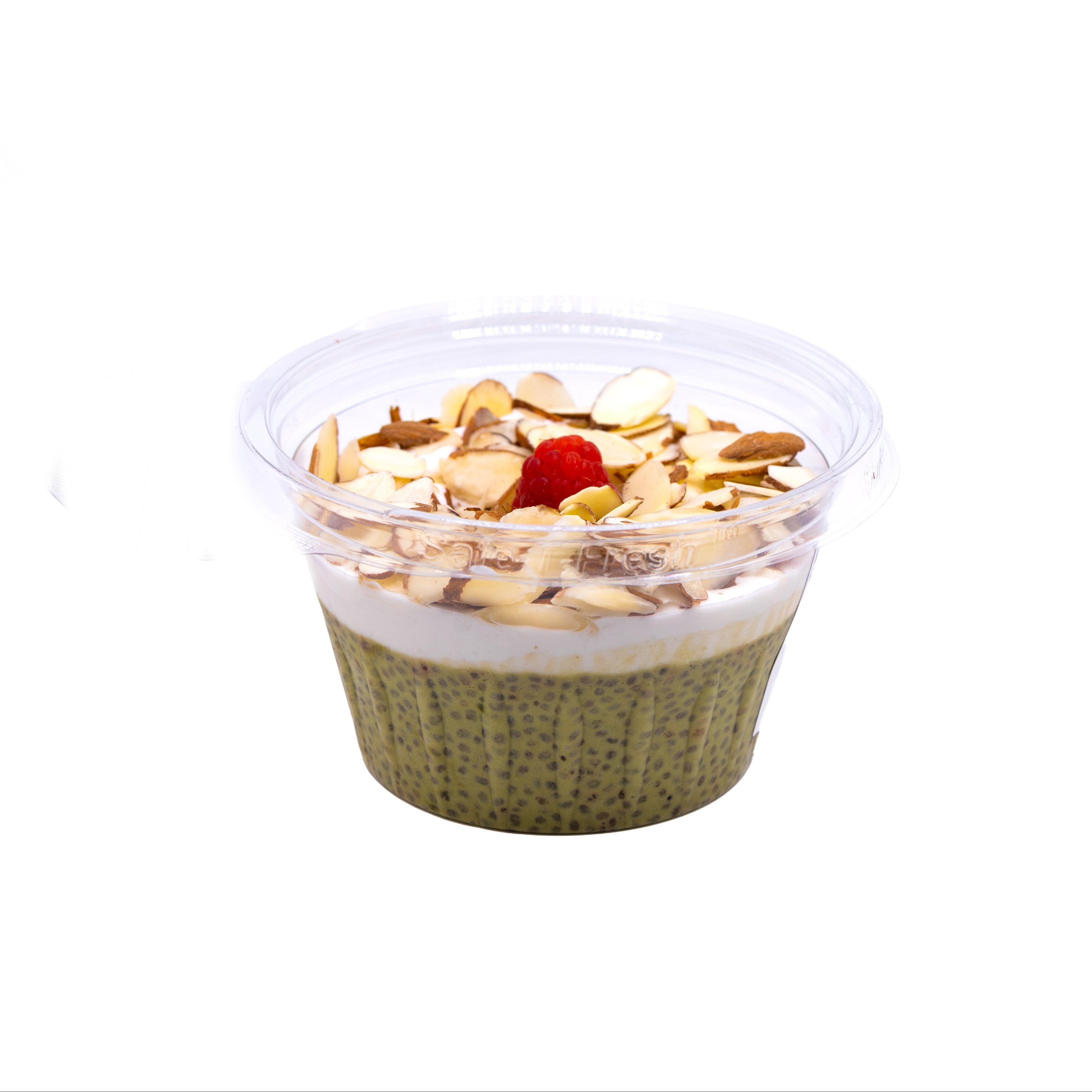 Vegan Matcha Chia Parfait